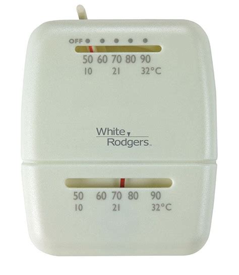 White Rodgers M30 Universal Heating Thermostat White Walmart