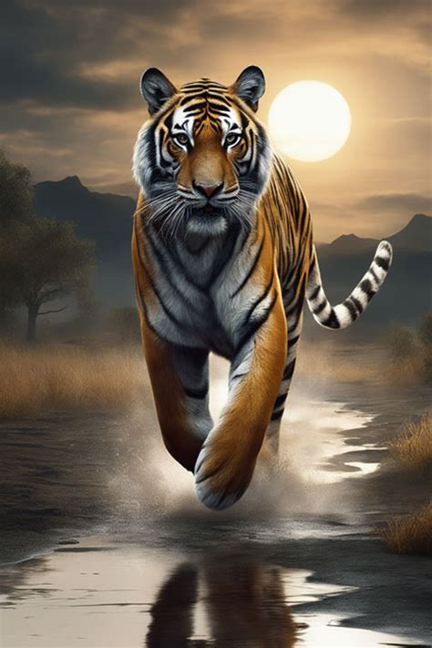 Inspire Strength and Courage with a Tiger Painting: Captivating Art for ...