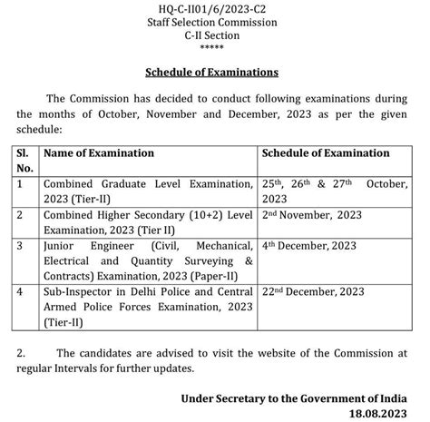 Ssc Chsl Tier Exam Date Out Check Shift Timings