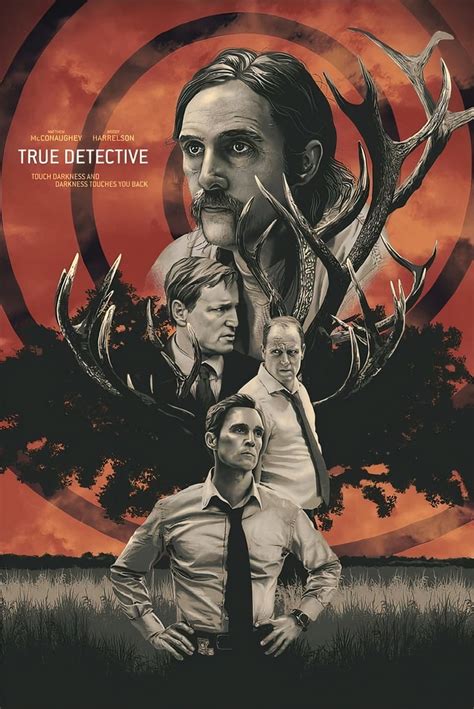 True Detective Poster True Detective Print True Detective Rust Cohle ...