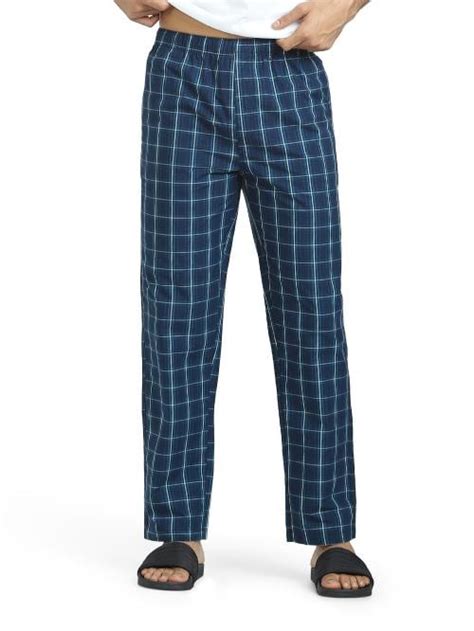 Buy Xyxx Intellieaze Combed Cotton Checkmate Men Pyjama Online At Best