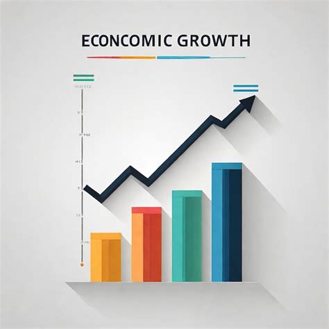 Economic Growth Graph Premium AI Generated Image