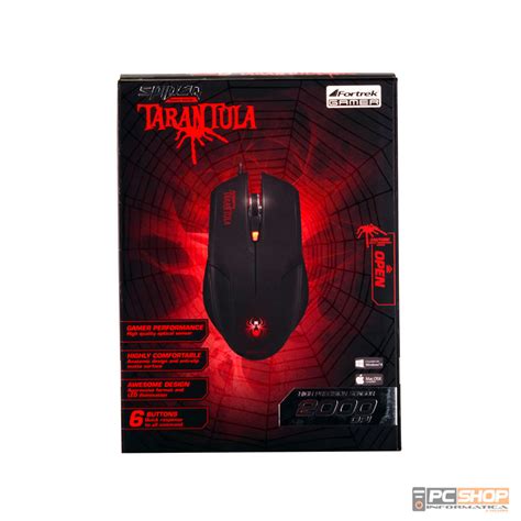 Mouse Gamer Fortrek Spider Tarantula Dpi Usb Om Pcshop