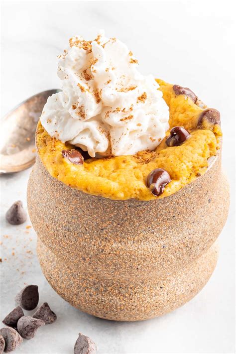 Vegan Pumpkin Mug Cake Running On Real Food