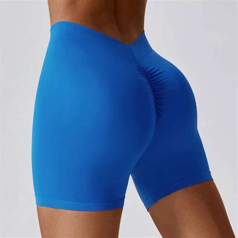 Seamless Yoga Shorts Leggings For Women Pants Tights Woman Clothes High