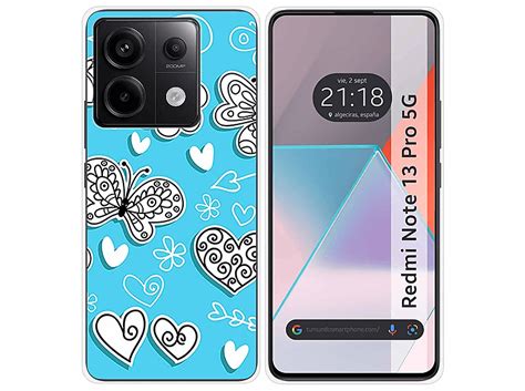 Funda móvil TUMUNDOSMARTPHONE Xiaomi Redmi Note 13 Pro 5G Compatible