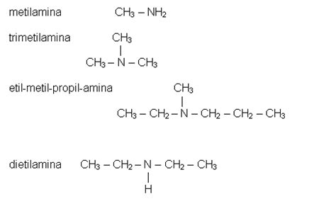 Aminas Nomenclatura Só Química