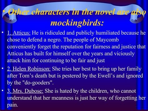 To Kill A Mockingbird Theme, Motifs, Symbols