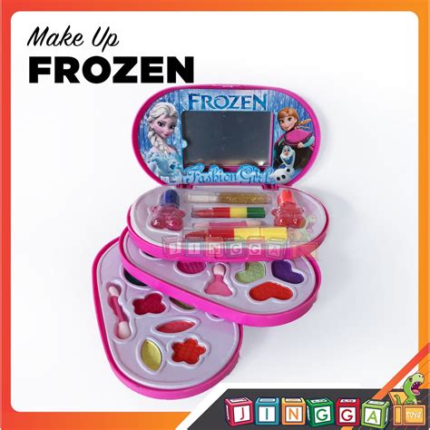 Jual MAINAN MAKE UP ANAK PEREMPUAN KOSMETIK ALAT KECANTIKAN BAG FROZEN