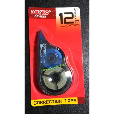 Jual Tipe X Correction Tape Joyko Ct Panjang Meter Shopee