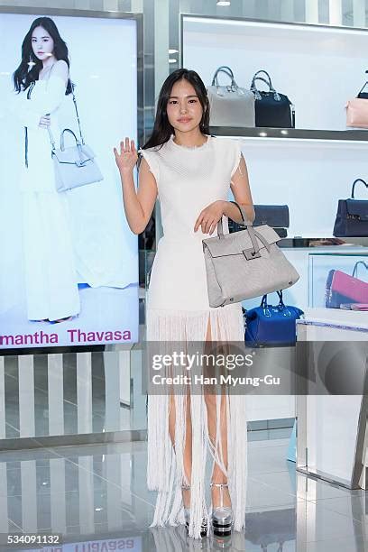 Min Hyo Rin Appears At Samantha Thavasa Lotte Department Photos And