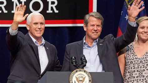 Pence To Campaign On Eve Of Georgia Primary With Gov Kemp Whos