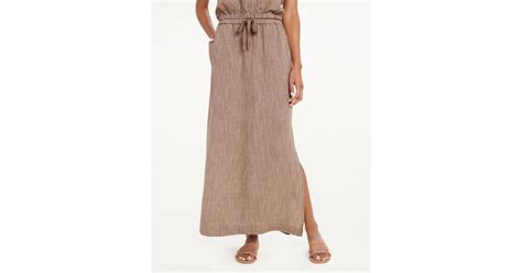 Splendid Dawn Maxi Skirt In Brown Lyst