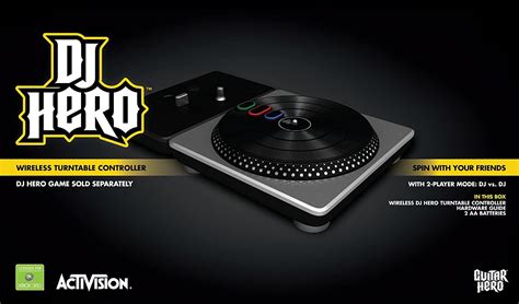 DJ Hero Turntable Controller (Accessory) - Giant Bomb