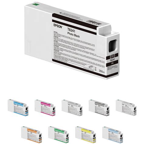 Epson Ultrachrome Hd Hdx Ink Cartridge Set For Surecolor P