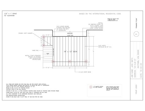 Custom Deck Plans | Pro Deck Plans