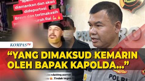 Polda Bali Klarifikasi Soal Penyebar Video WNA Nakal Bisa Dipidana