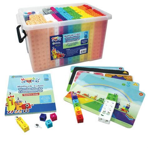 Mathlink Cubes Numberblocks Set De Clase Impara Equipamientos