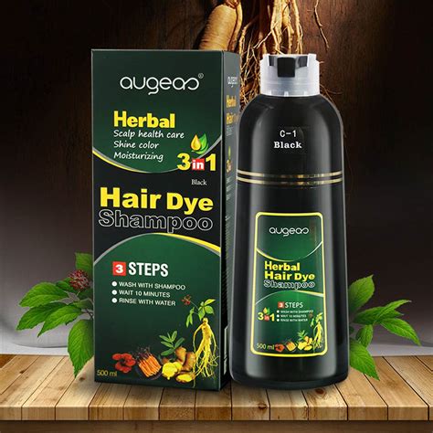 Augeas Fast 5 Min Dye Natural Hair Dye Shampoo 3 In 1 Bcute Kw