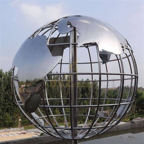 Bronze Globe Sculpture D&Z sculpture