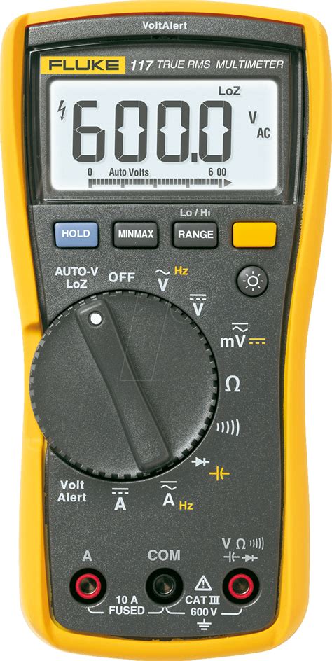 Fluke 117 Multimeter 117 Digital 6000 Counts Trms Bei Reichelt Elektronik