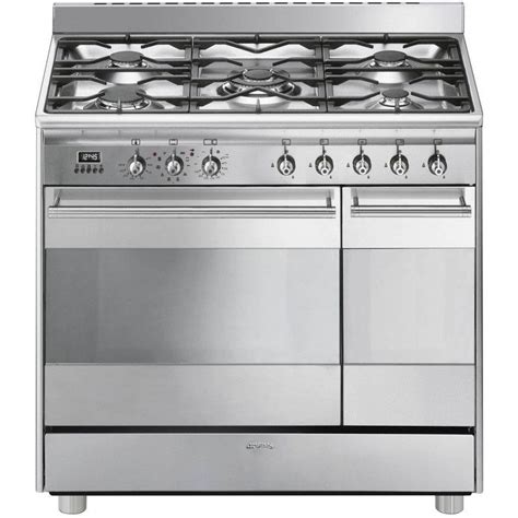 Smeg Piano De Cuisson Mixte Cm Inox Scb Px