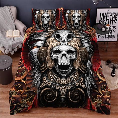 Blanket Cover Quilt Cover Skull Art Drawing Art Drawings Ropa Punk