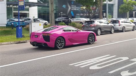 Passionate Pink Lexus Lfa Youtube