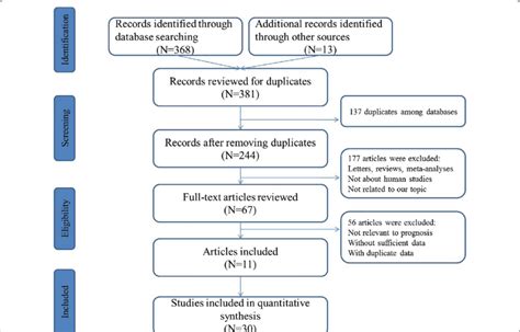 A Flowchart Presenting The Steps Of Literature Retrieval And Selection