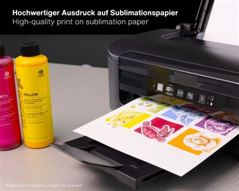 Sublimationstinte F R Epson Brother Roland Mimaki Mutoh Cmyk X