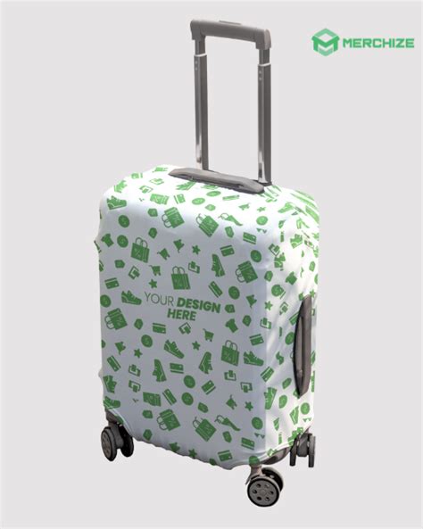 Print On Demand Luggage Cover - Merchize