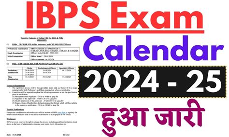 Ibps Exam Calendar Check Ibps Po Clerk Rrb Exam Dates