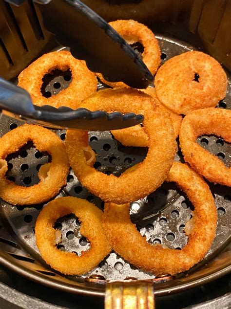 Frozen Onion Rings In Air Fryer Melanie Cooks