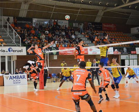 Victoria Del Cv Guaguas Ante Un Combativo Pamesa Teruel Club