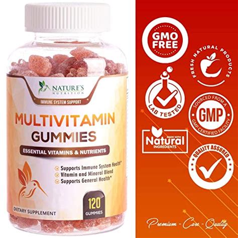 Multivitamin Gummies For Women And Men Daily Gummy Multivitamins For Adults With 13 Vitamins And