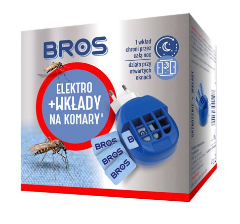 ELEKTRO WKŁADY NA KOMARY 10 szt BROS Dobre Ceny Polski Sklepik