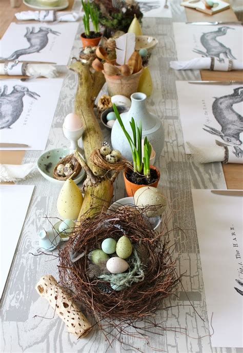 30 Decorating Ideas For Easter Dining Table Room Decor Ideas