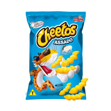 Salgadinho Cheetos 45g Onda Requeijao é aqui na Barcelos