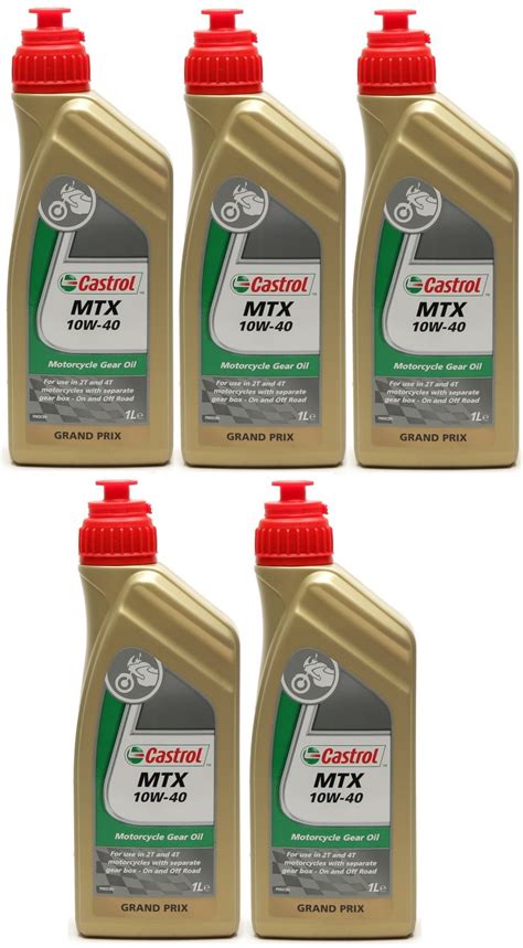 Castrol Mtx W Motorrad Getriebe L X L Liter Sae W