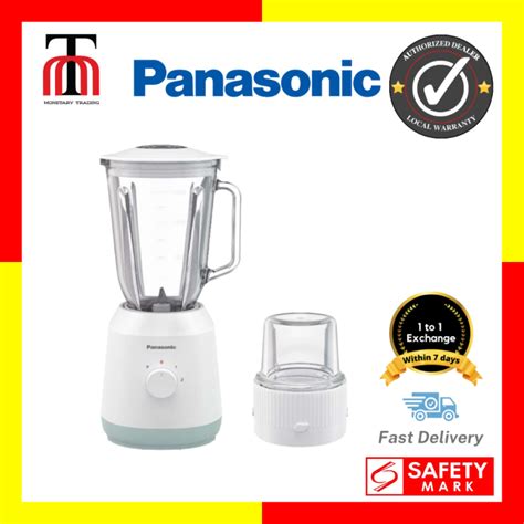 Panasonic 1 5L Glass Blender With Dry Mill MX EX1561 Lazada Singapore