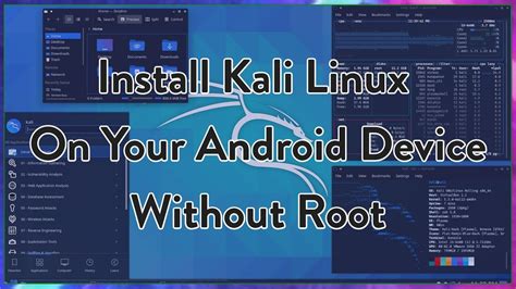 How To Install Kali Linux In Android How To Install Kali Linux In Android Without Root Youtube