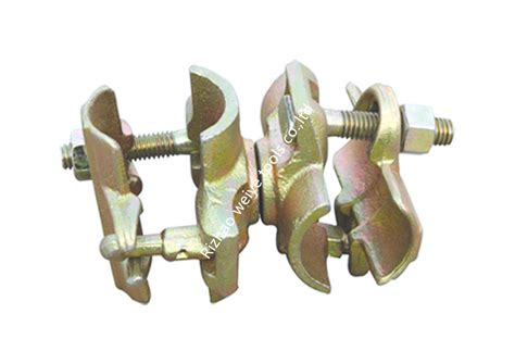 Italian Type Malleable Swivel Clamp Scaffolding Double Coupler Scaffold