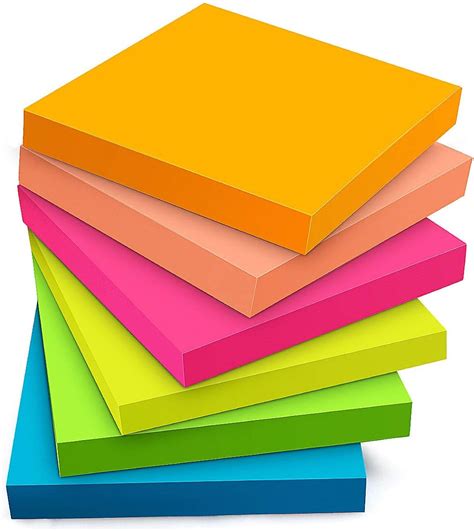 Eoout Post It Notes Pop Up Sticky Notes 3x3 Inches 8