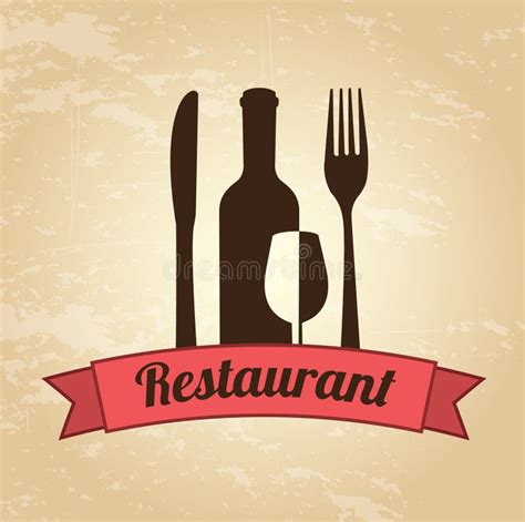 Vintage Wooden Restaurant Signs Stock Vector - Illustration of cuisine ...