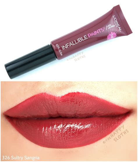 Loreal Infallible Paints Lips Liquid Lipstick Review And Swatches