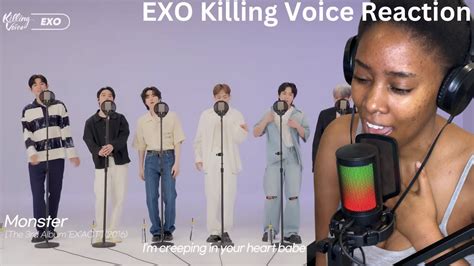 REACTION TO EXO KILLING VOICE YouTube