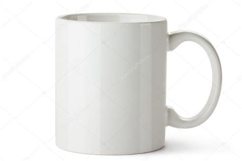 White ceramic mug — Stock Photo © fotofermer #19191307