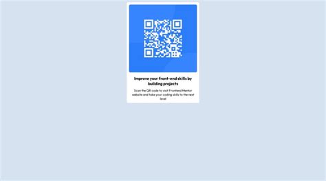 Frontend Mentor Responsive Qr Code Challenge Using Flexbox Coding Challenge Solution