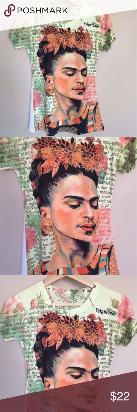 Frida Kahlo Graphic Tee Mexican T Shirt Mexican T Shirts Graphic