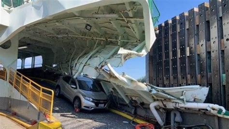 Captain Lost Situational Awareness Causing M Damage To Ferry